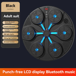 Smart music boxing machine electronicel ectronic target trainer with light rhythm card point music