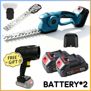 Cordless Hedge Trimmer Electric Grass&Shrub Hedge Trimmer Weeding Cutter Grass Pruning Saw Garden