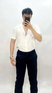 Men’s Slacks Pants Straightleg with Pockets Garter Back Formal  Casual Office Business Trousers for Men  Slacks na Panglalaki Professional Formal Suit Pants AA16 (28-40)