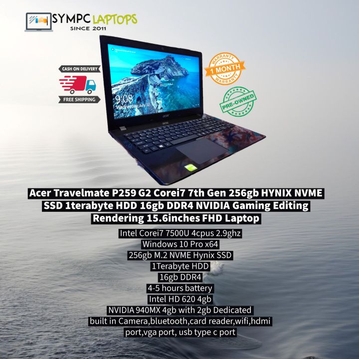 Acer TravelMate P259-G2-M 15.6 ノートパソコンAcer TravelMate P259