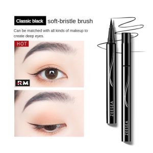 Bút kẻ mắt zeesea chống không thấm nước và mồ hôi không bị nhòe hoặc phai màu nhanh khô và bút chì kẻ lông mày Bút kẻ mắt nước lâu dài với nguyên liệu siêu mịn bàn chải mềm Nhật Bản