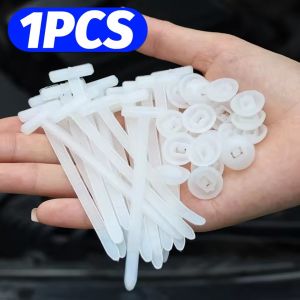 40pcs Heavy Duty Nylon Cable Ties Buckle Universal Self Locking Car Repair Fastener Auto Trunk Fender Engine Guard Panel Retainer Clip