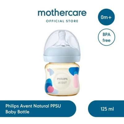 Philips Avent Natural PPSU Baby Bottle 125ml 260ml - Botol Susu Bayi BPA Free| SCY940/02 | SCY943/01 | SCY943/02 | SCF582/20