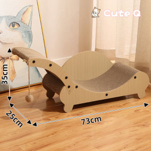 Cute Q cat scratcher ball cat scratching board  cat ball mainan kucing cat toys for cats 貓抓板