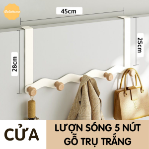 Giá treo đồ Dola Home móc cửa cao cấp tiện lợi không cần khoan