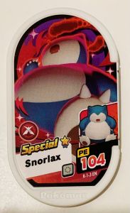 Original Pokemon Mezastar Ver.01 Malaysia Special Snorlax Super Powerful Monsters (Scannable Malaysia N Singapore )