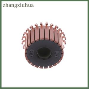 zhangxiuhua 1 Piece Copper Hook Type Electrical Motor Commutator 23.2x8x14.6mm 24P Teeth Copper Hook Type Electrical Motor Commutator