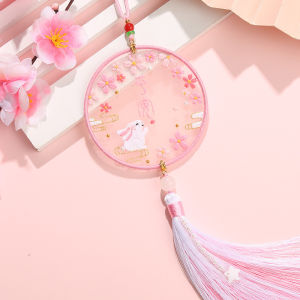 Handmade Embroidered Amulet DIY Needlework Easy Embroidery Kit Sewing Cloth Material Kit DIY Amulet Embroidery Kits Embroidery Needlepoint Kit Handicraft Material for Beginners