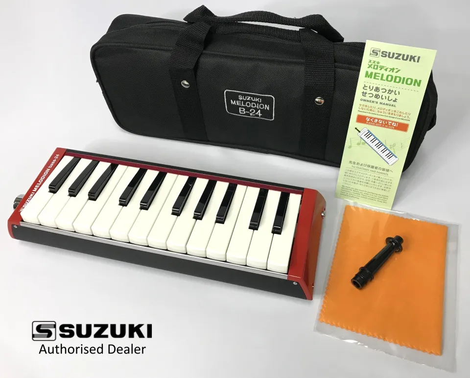 Pianica Melodion Melodica Harmonica Suzuki Bass 24 Keys. Made in