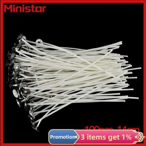 100Pcs Five Sizes 8/10/12/15/20 cm Candle Sustainers Cotton Core Wicks For DIY