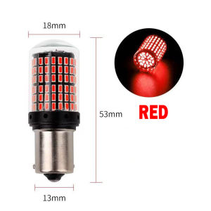 2pcs T20 7440 7443 1156 1157 Turn Signal Bulb Car Tail Light Brake Light Led 144 Chip for Cars