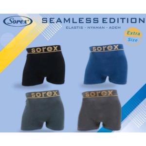 Celana Dalam Pria Sorex 3809 ( 1 BOX ISI 2 ) Seamless JUMBO Extrasize Setara 4L-5L CD Lk M 3809