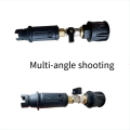 Black and double short nozzle spray pressure washer directly into hose car washer gun pw1400s PW1470TD BW13 BW15 BW17 Power washer spray. 