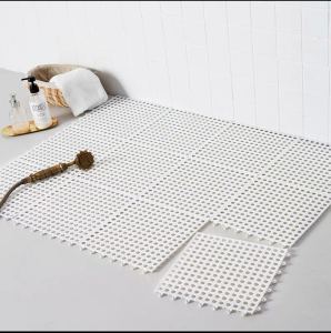 DuduMart Batmats Carpet Square PVC Home Kitchen Floormat for Toilet Puzzle Mat Bathroom Accessories
