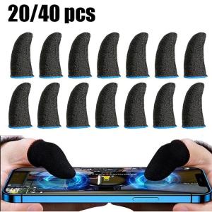 【20PCS】 Finger Cover for PUBG Sweat Proof Non-Scratch Sensitive Touch Screen Thumb Sleeve Gloves