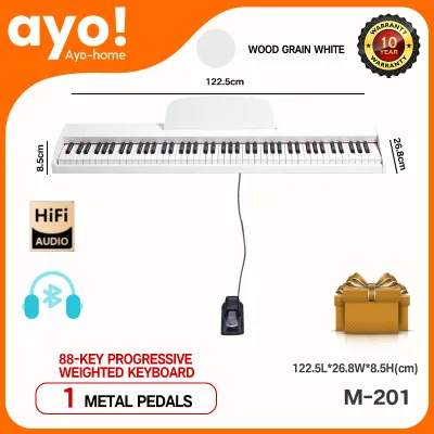 88 Keys Electric Piano Smart Piano Professional Digital Piano Fully Weighted Piano Keyboard Piano Children/Adult Piano.