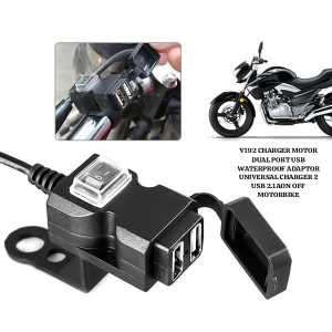 V192 ORI CHARGER MOTOR CHARGE CHAS CAS CASAN SUPER FAST CHARGING MOTORBIKE ON OFF DUAL PORT ANTI AIR