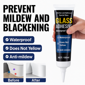 Nonshedding Plastic Clay Kitchen And Bathroom Adhesive Repair Sealant Gap Filler Mold Proof Adhesive Durable PVC Material