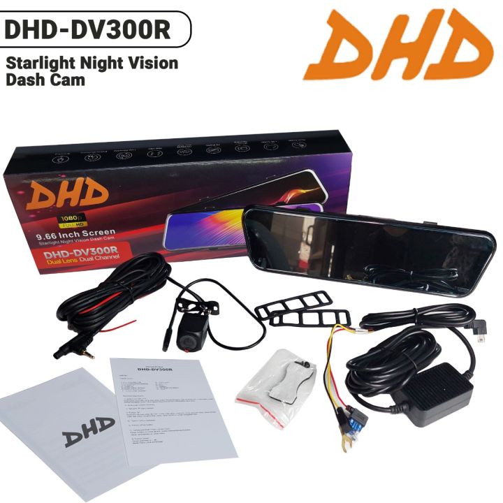 DVR DHD DV300R Dashcam Video Recorder 1080p FOV 170° Night Vision Lazada  Indonesia