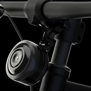 2026 125db USB Charge Bicycle Electric Bell Cycle Motorcycle Scooter Trumpet Horn Optional Anti-theft Alarm Siren & Remote Control