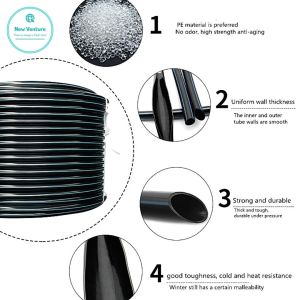 4/7 Micro Irrigation Drip Tube(1 Meter/5 Meters)