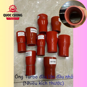ỐNG TURBO ĐẦU TO ĐẦU NHỎ CHẤT LIỆU SILICOL CHỊU NHIỆT CÓ BỐ (GIÁ BÁN 1 CÁI)