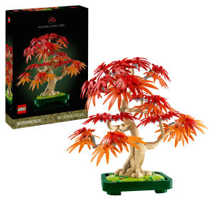 [BrickStory] LEGO Botanicals Japanese Red Maple Bonsai Tree (10348)(474 Pieces)
