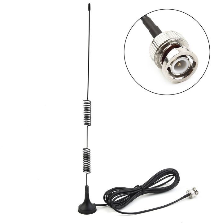 automalls VHF UHF Ham Radio Antenna 25MHz 1200MHz Omni directional BNC ...