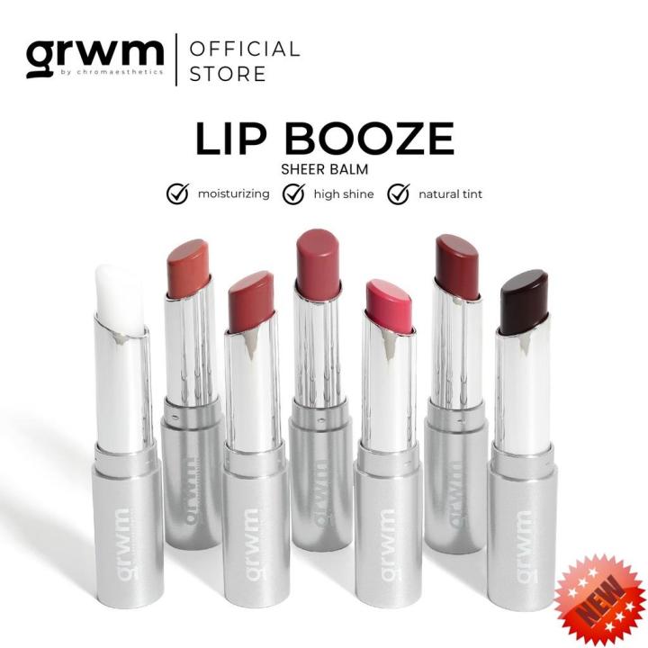 GRWM Cosmetics Lip Booze | Lazada PH