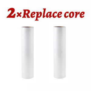 Long and short dual-purpose hair sticking device with detachable long rod felt roller Lint Roller Cleaner Larger Pet Hair Remover Roller for Sofa Carpet Dust Roller Sticky Tearable Brush Cleaning(A roll of 45 SHEETS )