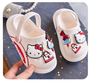 Sepatu Sandal Anak Perempuan Impor Hello Kitty Cinnamoroll Kuromi Melody