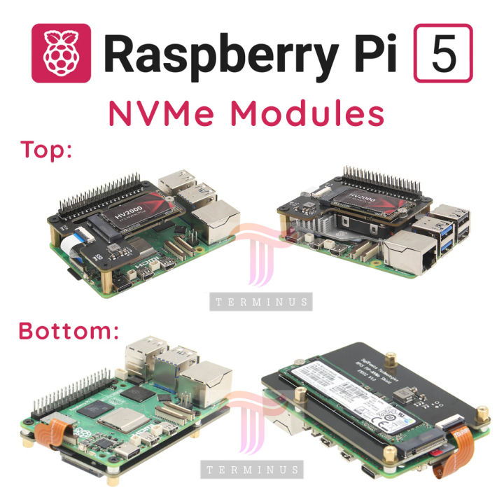Raspberry Pi 5 NVMe Module (Top and Bottom) | Lazada.co.th