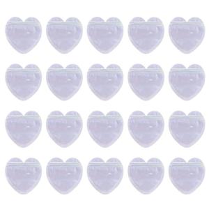 Stylish Heart shaped Self sealing Bags Elegant Heart shaped Packaging Bags Handy Self sealing Organizer