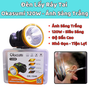 Đèn Đội Đầu Lấy Ráy Tai Cho Salon Barber Shop Ánh sáng trắng giúp lấy ráy tai dễ dàng tiện lợi.