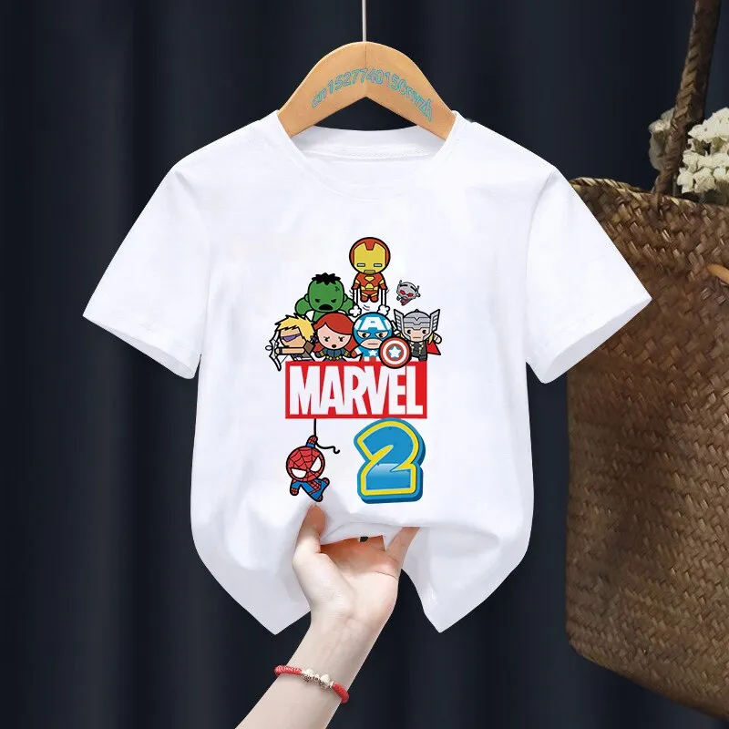 Marvel t deals shirts for kids