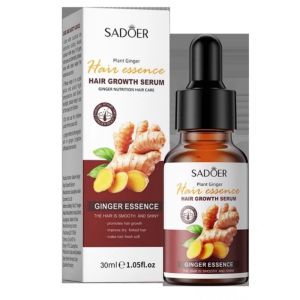 Serum Rambut Halia Asli - Meningkatkan Isipadu Rambut dan Menggalakkan Pertumbuhan