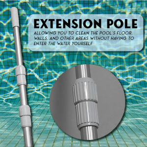 150W Swimming Pool Vacuum Cleaner Pool Water Suction Pump Pool Vacuum Cleaning Head With Nylon Side Bristles