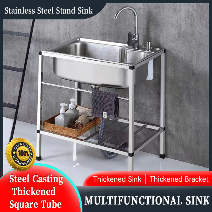 Kitchen 304 Stainless Steel Sink, Vertical Sink, Stainless Steel ...