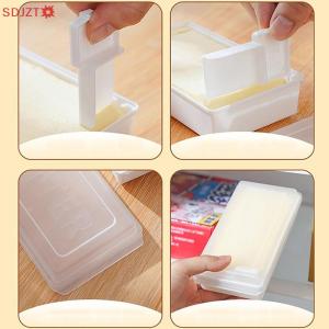 🚚【Local Express Delivery】🚚 Portable Solid Butter Cutting Storage Box Kitchen Accessories Refrigerator Fresh Keeping Box Breakfast Cheese Fresh-Keeping Box
