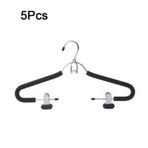 BAGUO 5Pcs Có thể xếp chồng lên nhau Giá phơi đồ lót bằng bọt biển Chống trượt Không có dấu vết Móc treo quần áo Đa chức năng Tiết kiệm không gian Móc treo không để lại dấu vết dành cho hộ gia đình