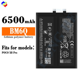 Dimi for Xiaomi Bm6q Mobile Phone Battery Poco X8 Pro Brand New Battery 6500MAh