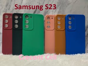 Cre Soft Case Silikon Silica Gel Pro Camera Candy Macaron 3D Kamera Kompatibel Untuk Samsung S22 Samsung S22 Plus Samsung S22 Ultra Samsung S23 Samsung S23 Plus Samsung S23 Ultra Samsung S23 Fe