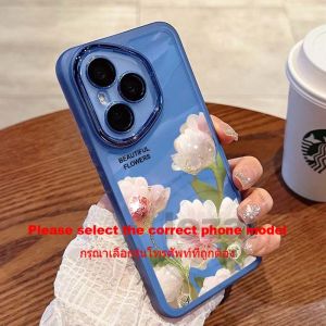 Honor 400 Pro 5G Case Honor 400Pro 400 Pro 400 Lite 5G Case Soft Flower Shockproof Clear Luxury Cover