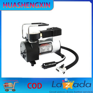 (COD dalam Stok Dikirim Dari Jakarta)Paket Compressor Mini Listrik Portable pompa angin Ban motor Mobil / Kompresor Mini cet heavy duty150 psi dan Adaptor 12v 5A