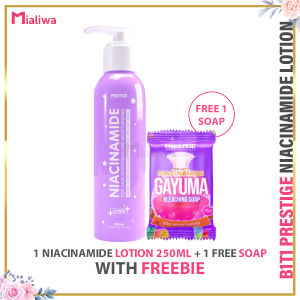 B1T1 Prestige Niacinamide Lotion Pampaputi Whitening Exfoliating Moisturizing Facial Body Moisturizer Skincare Hyaluronic Acid Glycerin Acne Pimple Pore Minimizer Pekas Melasma Blemishes Wrinkles Dark Spot Hydrating Rejuvenating Cream Beauty Glass Skin