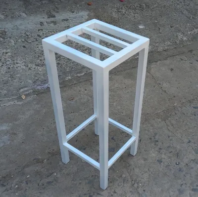 Kệ sắt Vuông 20cm (D) x 20cm (R) Cao (30-40-50)cm thép 20x20mm - Giá kê chậu cây hoa cảnh