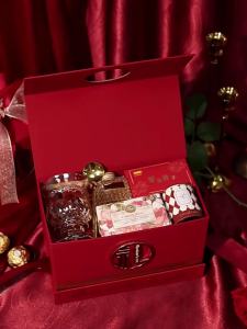 伴手礼女伴娘结婚高档实用婚礼新娘网红喜茶小众高级宾客回礼礼盒Cenderamata pengantin perempuan majlis perkahwinan perkahwinan praktikal mewah pengantin perempuan selebriti Internet Hey Tea niche tetamu mewah kotak hadiah kembali