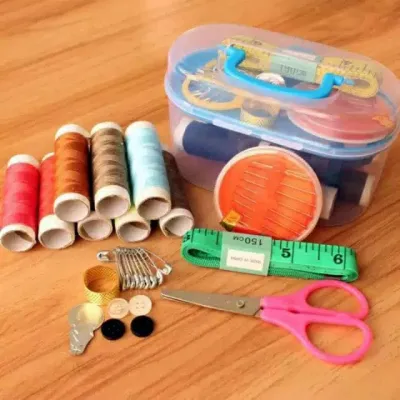 12 Benang Sewing Kit Set Perlengkapan Alat Jahit