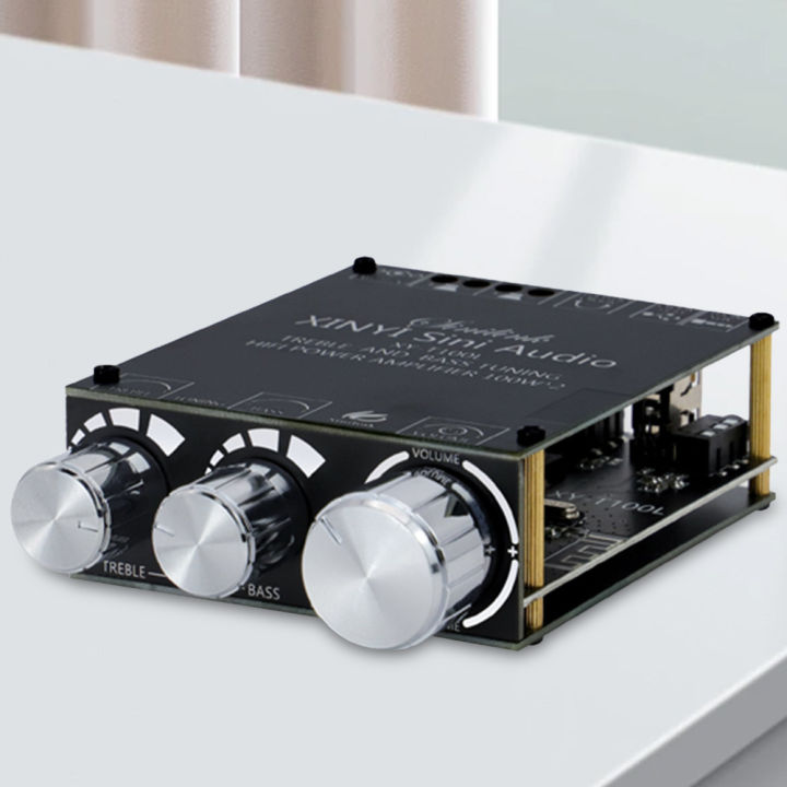 Plifier Module Bt BT 5.0 TPA3116D2 Power Audio Amplifier Board 2x100W Power Amplifier ...