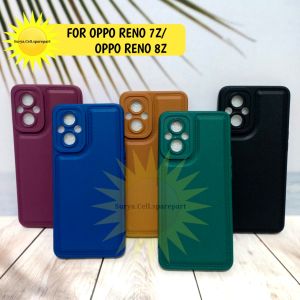 Case Square Leather Pro For Oppo Reno 7z 5g Reno 8z 5g Oppo Reno 8 Pro